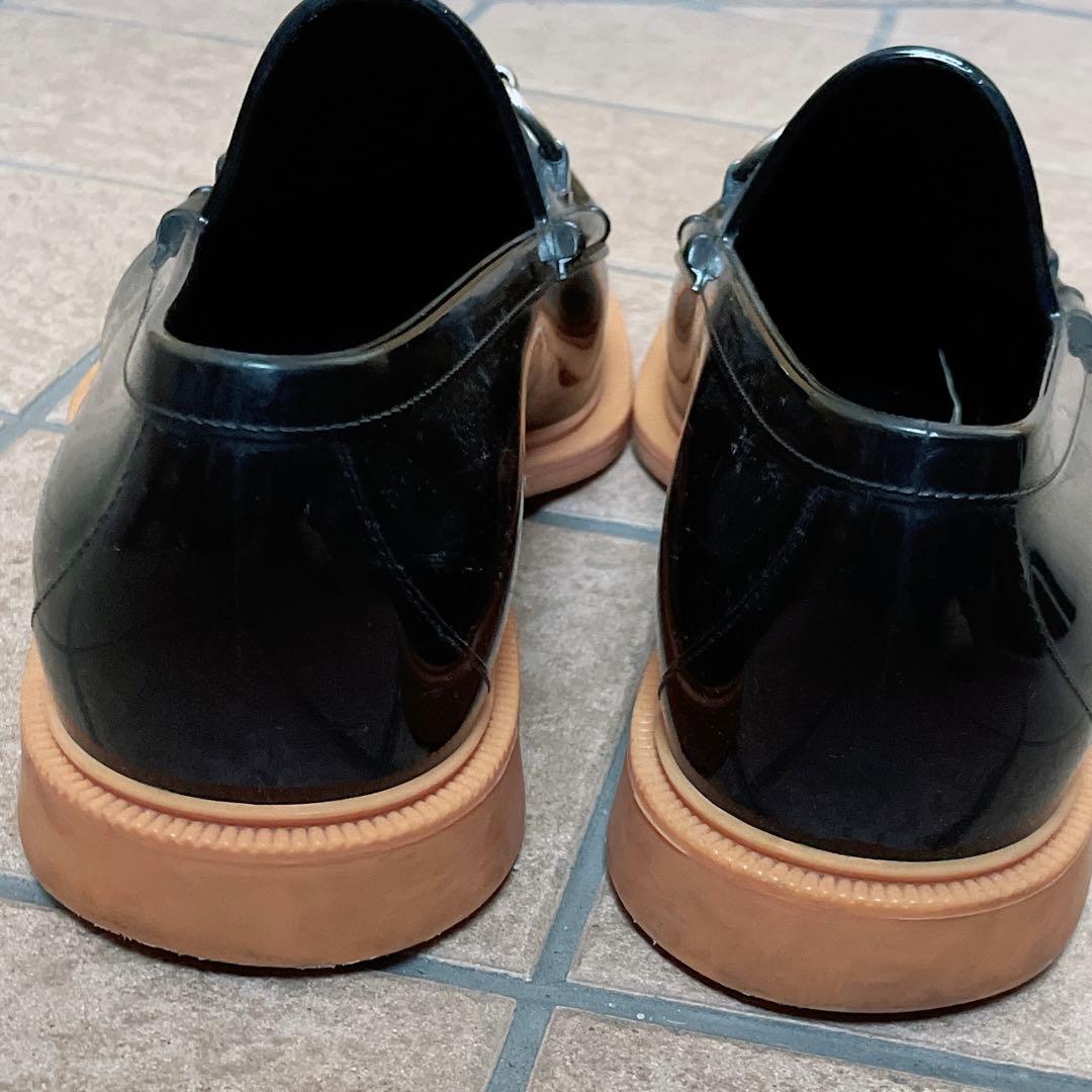 GUCCI グッチ ラバーホースビットローファー ブラック サイズ7