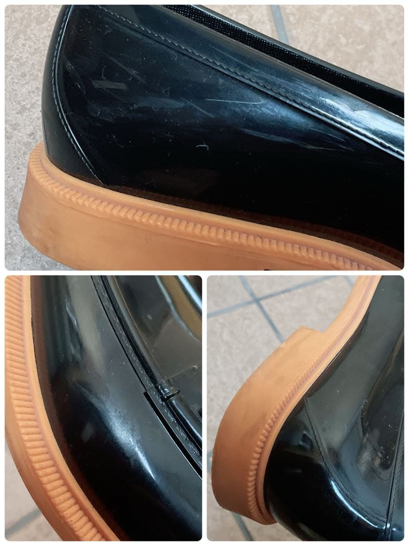 GUCCI グッチ ラバーホースビットローファー ブラック サイズ7