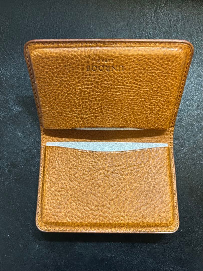 UNROOF 名刺入れ Black