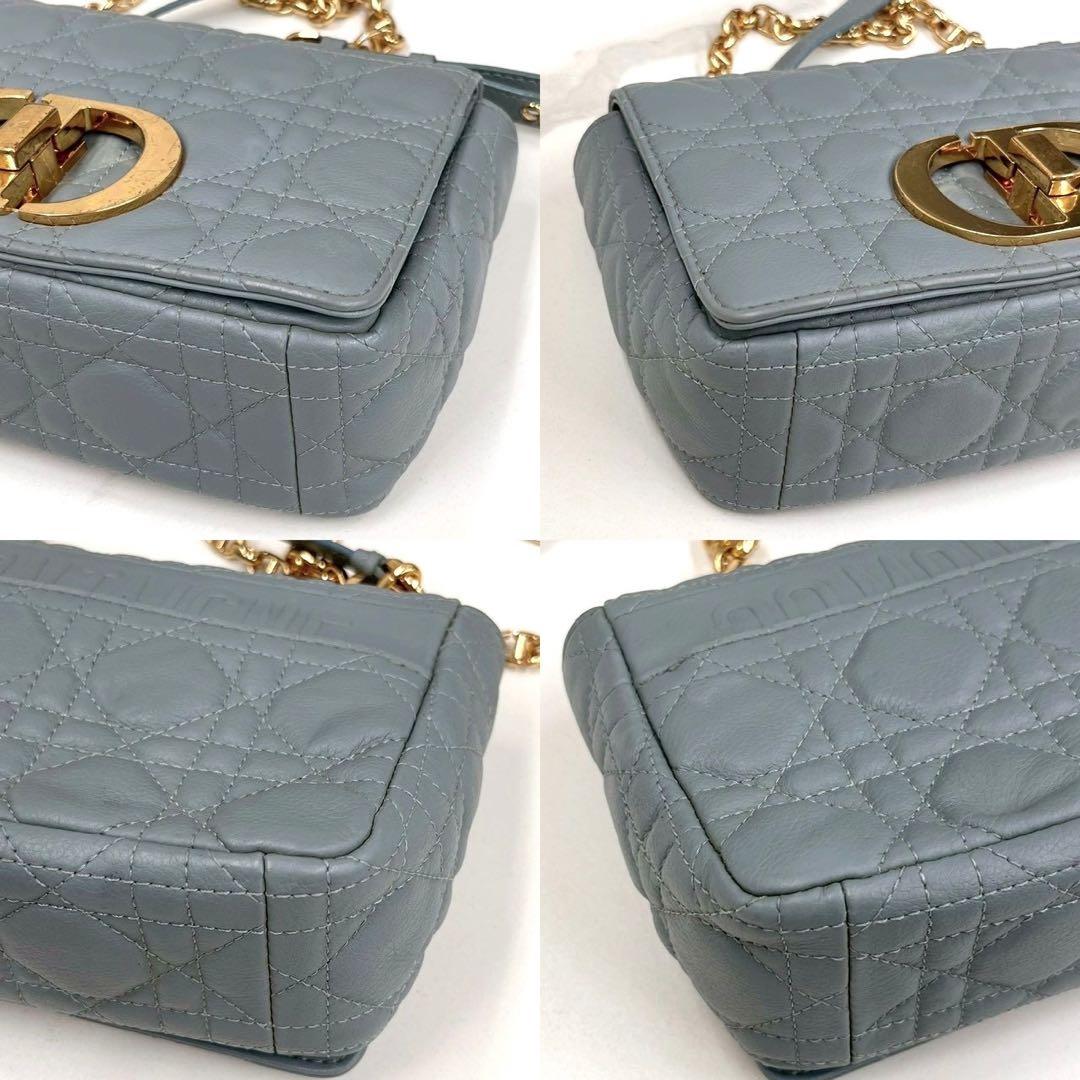 ディオール　カロ　スモール　ブルーグレー　ショルダーバッグ　2020年