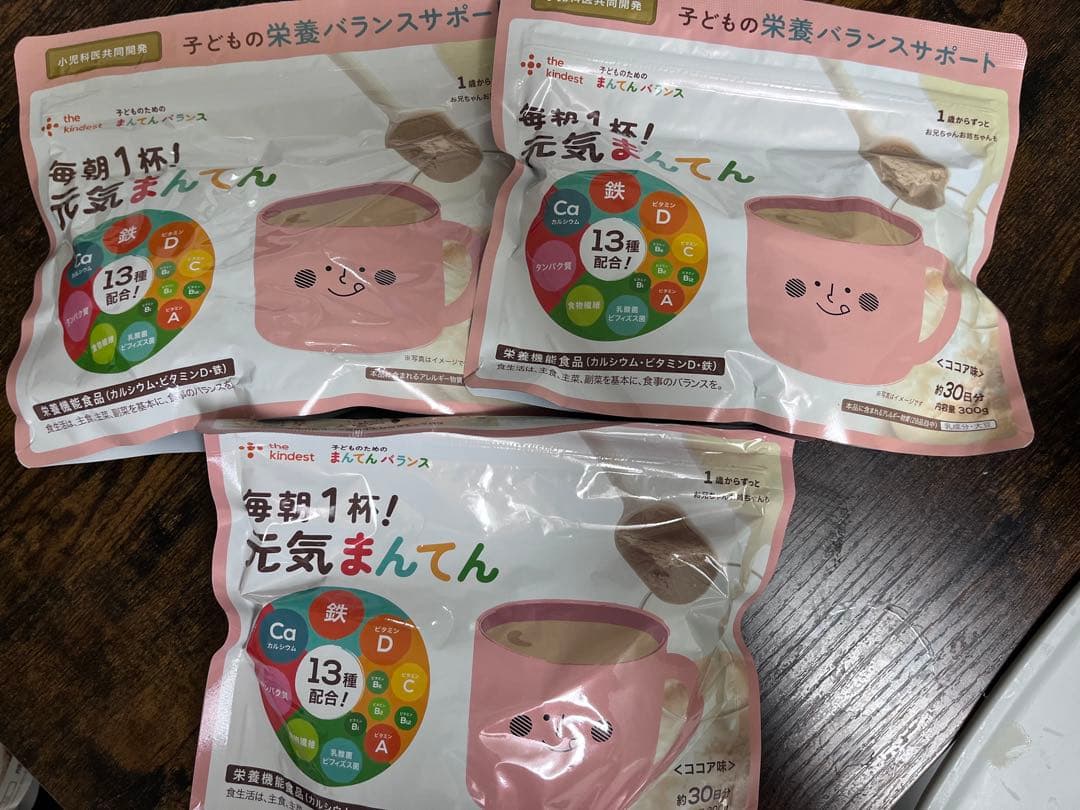 まんてんバランス　ココア味300g3袋