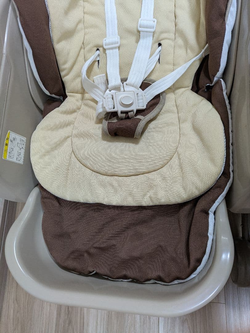 【かな】【除菌·洗濯済】JTCハイローオートスイングラック ベビーベッド