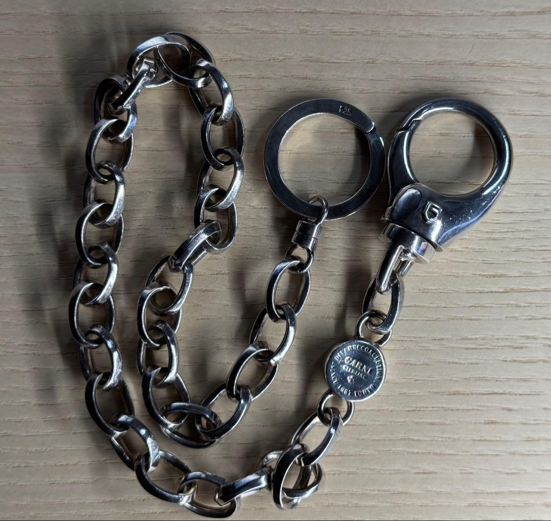 ガルニ　ウォレットチェーン　シルバー　SV 925