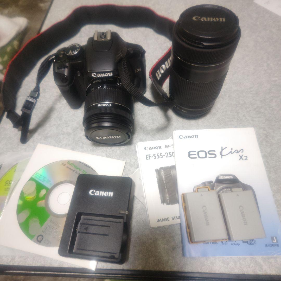Canon EOS Kiss X2 ダブルレンズセット