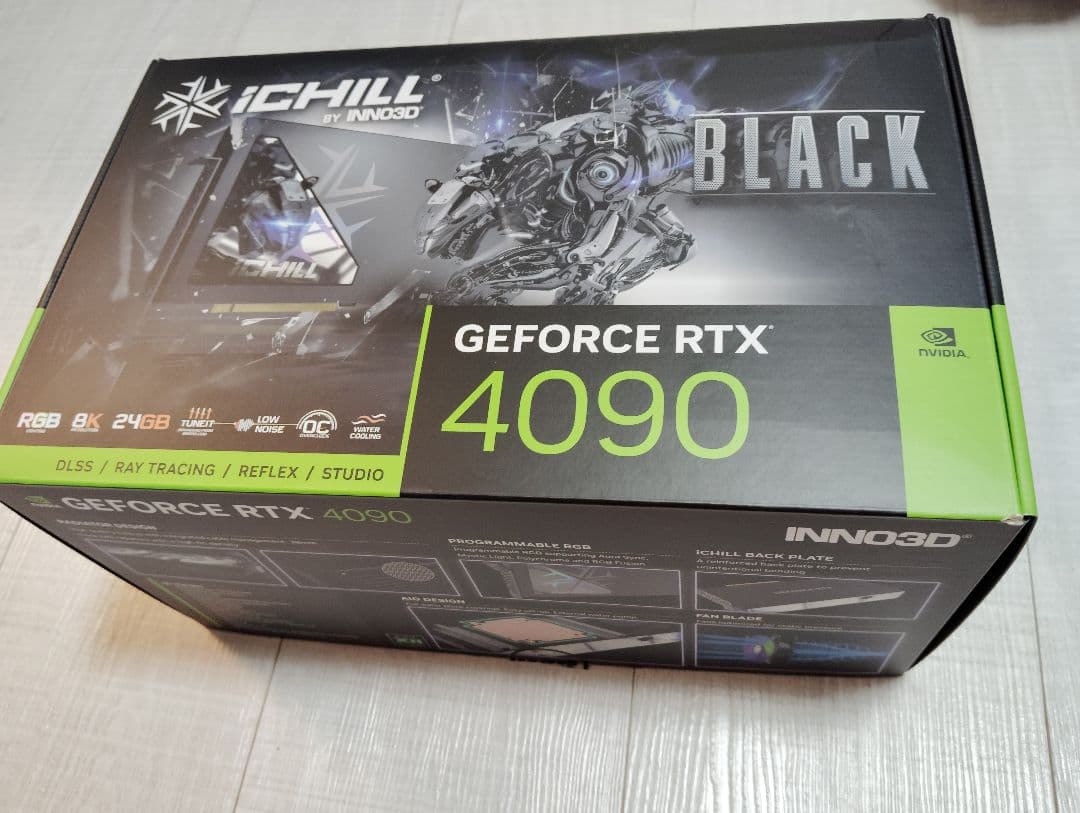 【水冷】INNO3D RTX　4090 ichill black イノスGPU