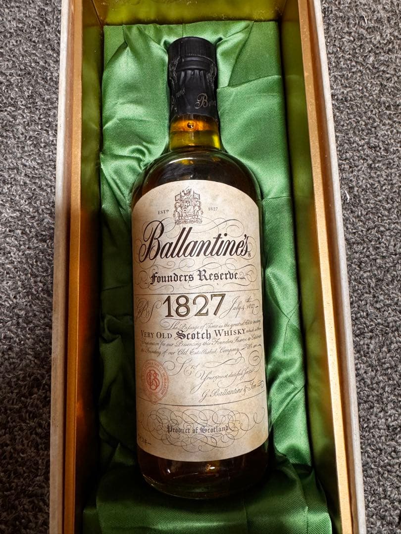 旧ボトル・終売　バランタイン1827 750mlアルコール分43%