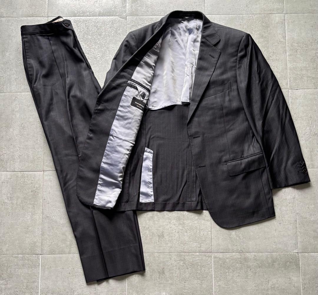 Ermenegildo Zegna シングル2Bスーツ　48 シルク　スイス製