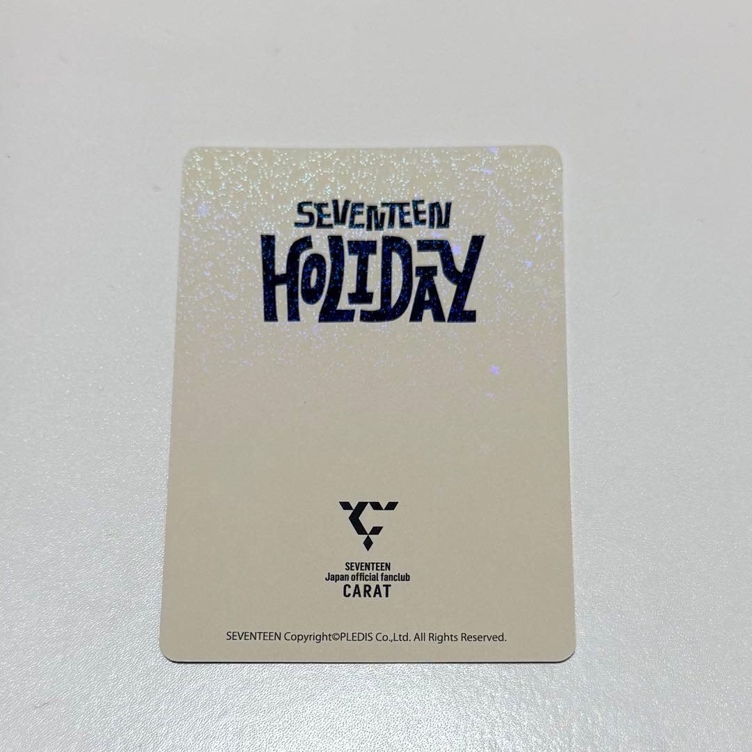 セブチ スングァン FC更新 トレカ holiday