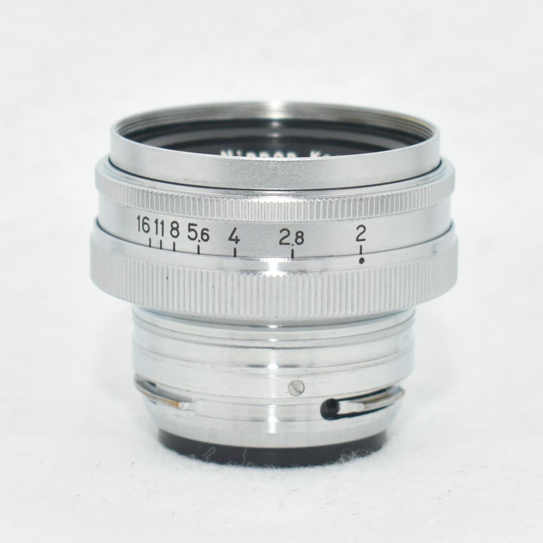 【美品】Nikon ニコン NIKKOR-H・C 5cm F2 Sマウント