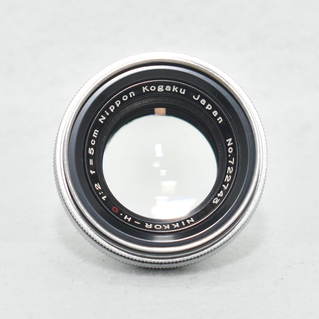 【美品】Nikon ニコン NIKKOR-H・C 5cm F2 Sマウント