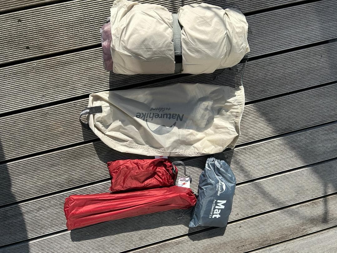 Naturehike Clould up2 スカート付き山岳テント