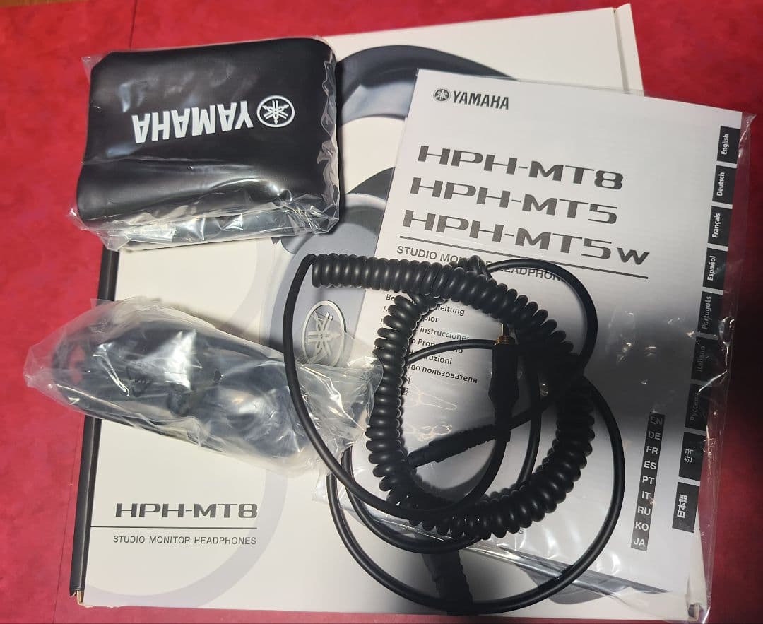 YAMAHA HPH-MT8 スタジオモニターヘッドフォン 美品 付属品多数