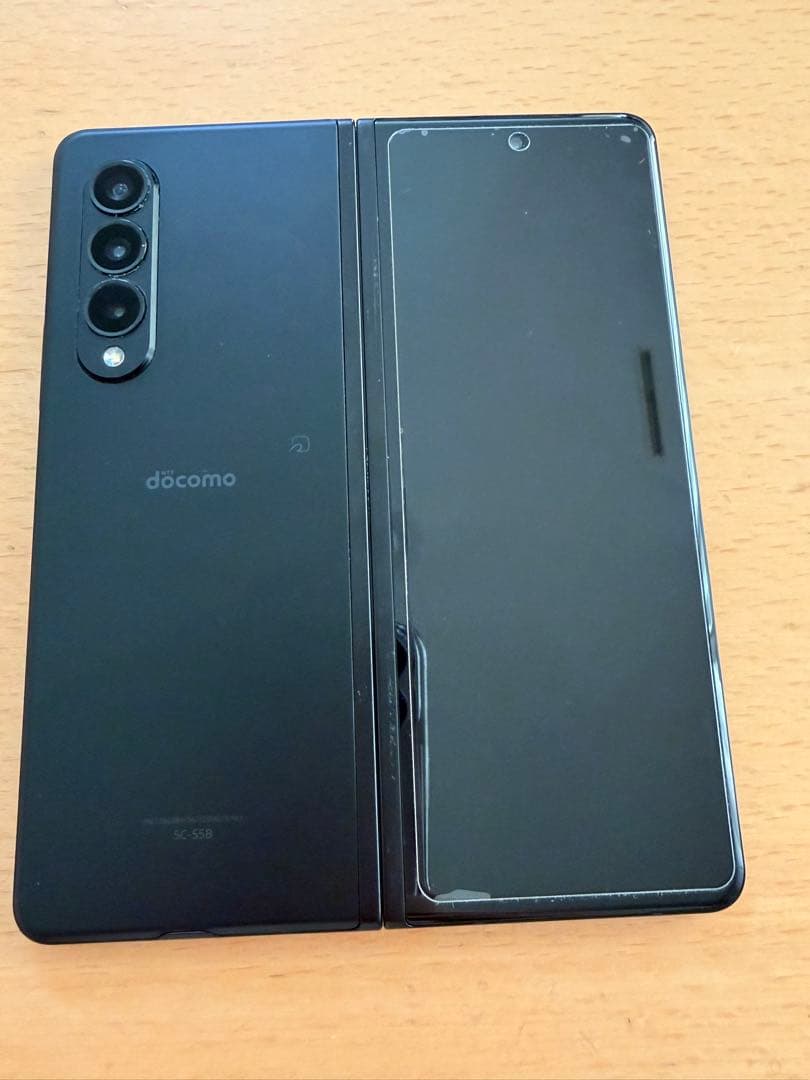 スマートフォン本体 Samsung Galaxy Z Fold3 docomo SC-55B