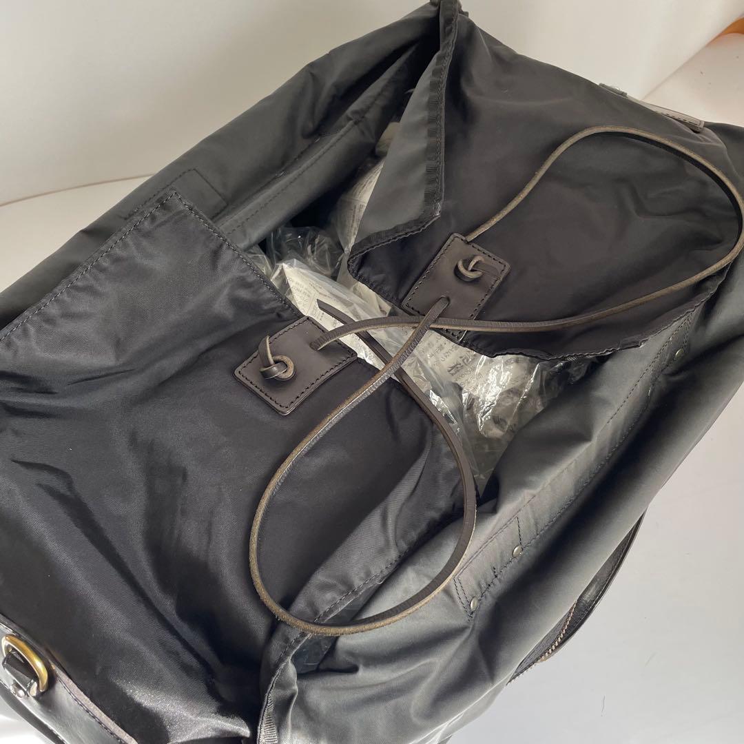 ✨️未使用レベル✨️ Felisi P3 ボストン　ナイロン　レザー　　黒