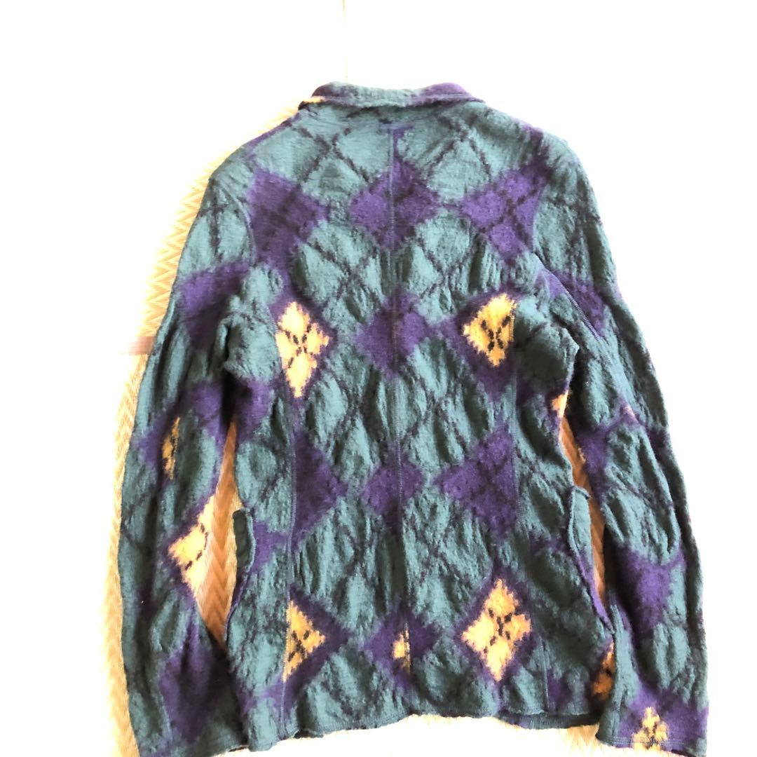 値下げ中！レア商品・KAPITAL縮絨ウールジャケット(アーガイル柄)