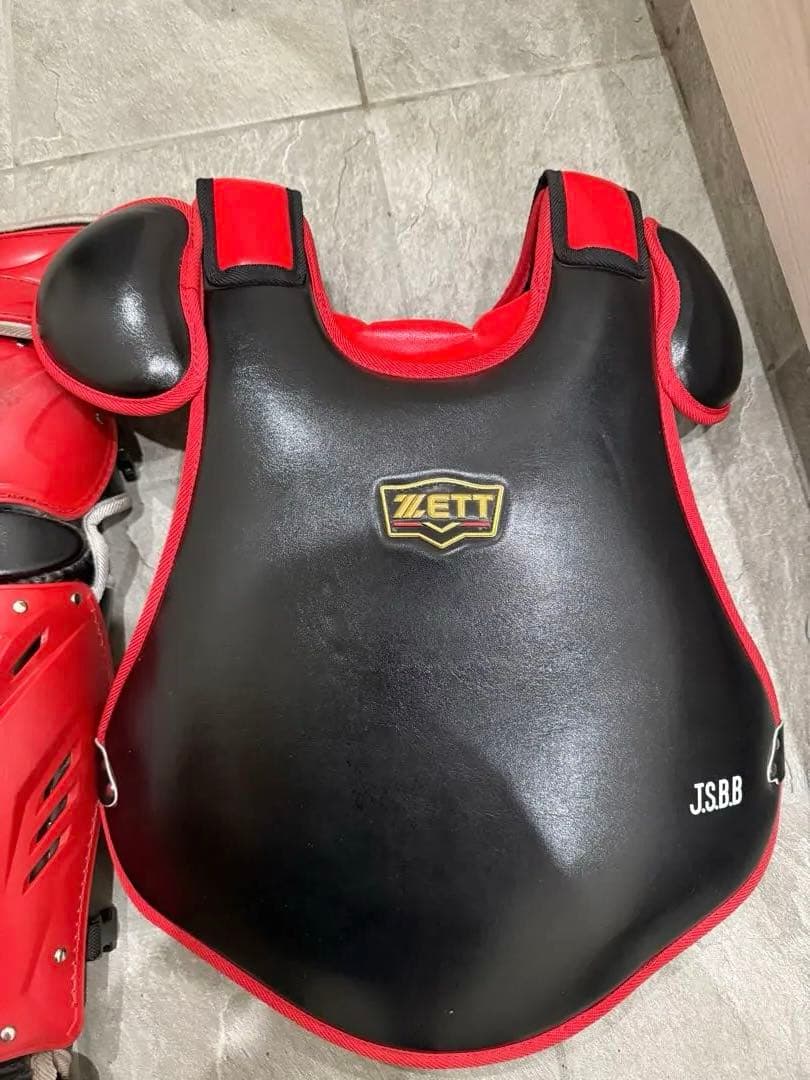 ゼット一般軟式用 プロステイタス キャッチャー防具セット