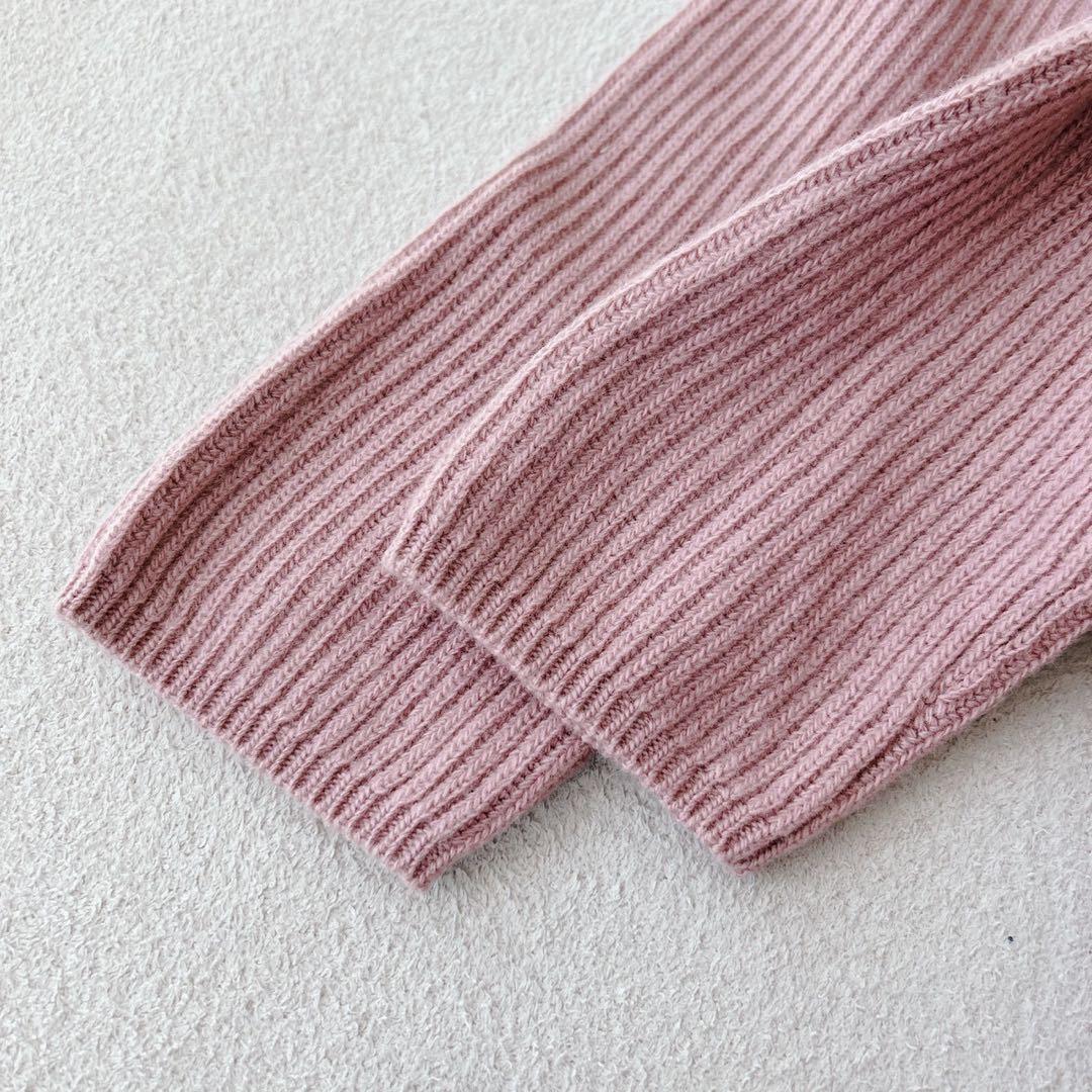 最高級✨白タグ　マックスマーラ　フーディーカーディガン　ベルト　カシミヤ　ピンク