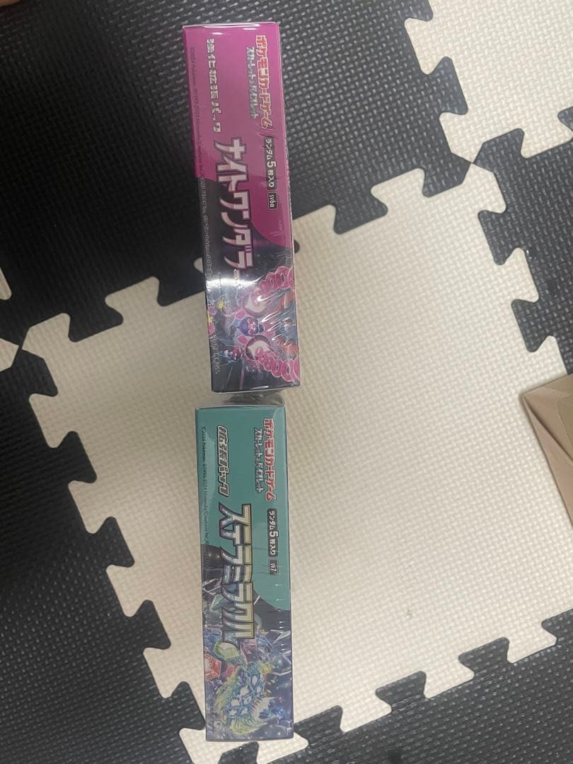 【シュリンク付き】ポケセン産　ナイトワンダラー　ステラミラクル　box 2箱