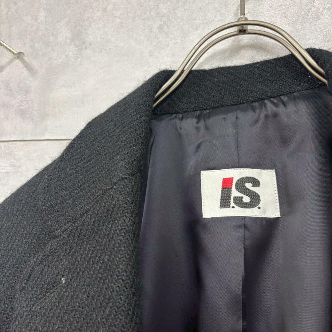 80s IS ISSEY MIYAKE ステッチ ウールジャケット N1541