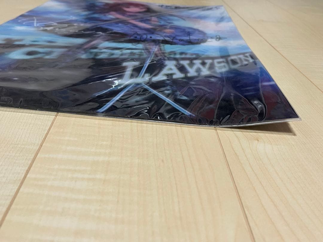 50名限定品 渋谷凛 描き下ろしデザイン3Dポスター ローソンコラボ