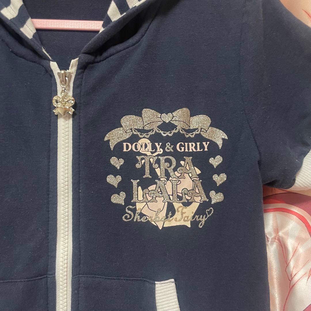 tralala ボーダーパーカーワンピース ♥