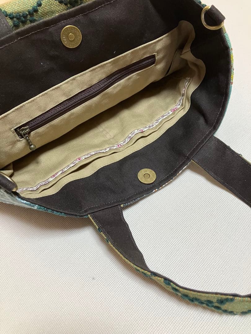 ミナペルホネン ハンドメイド　パッチワーク×tambourine トートバッグ