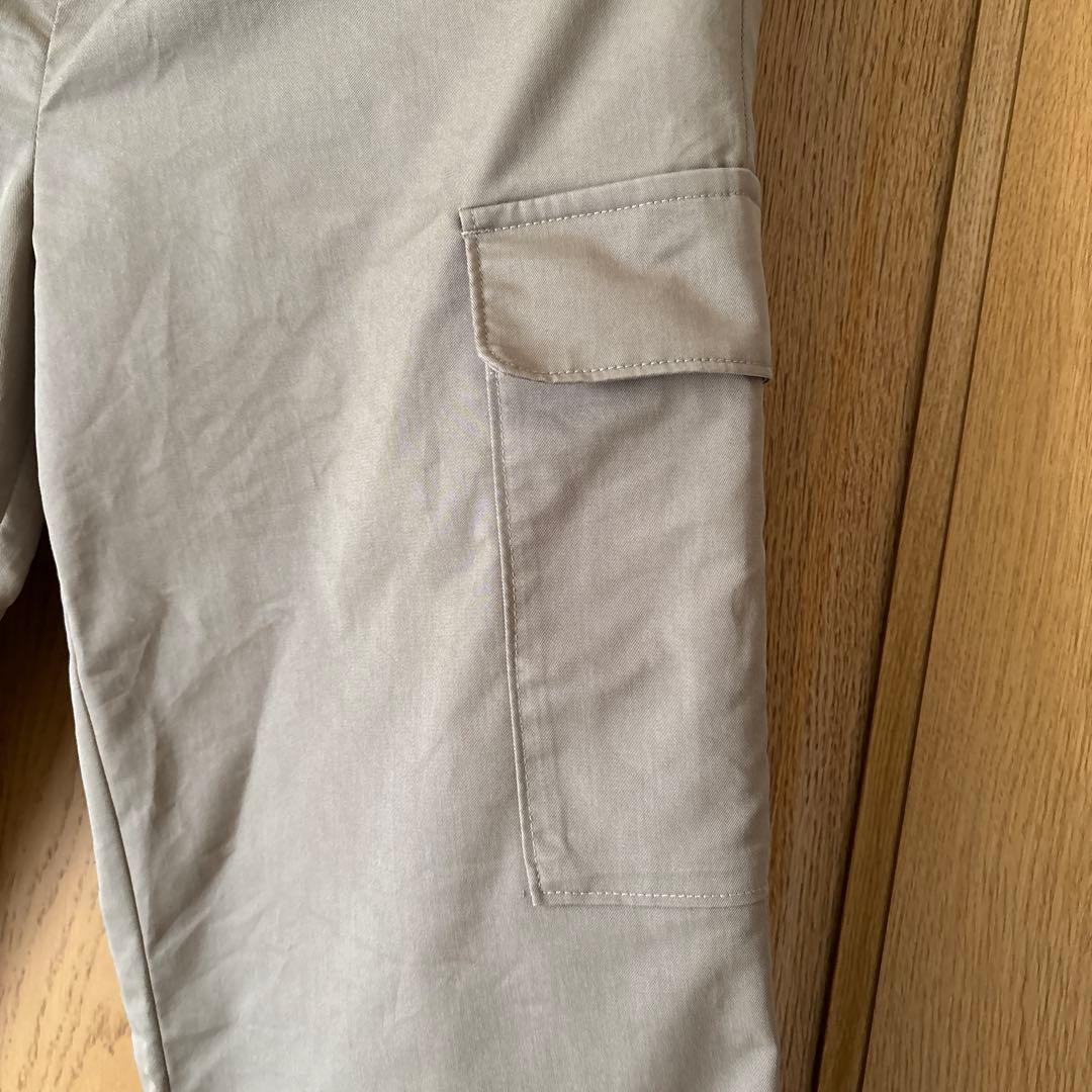 裾がしぼれる2wayカーゴパンツ