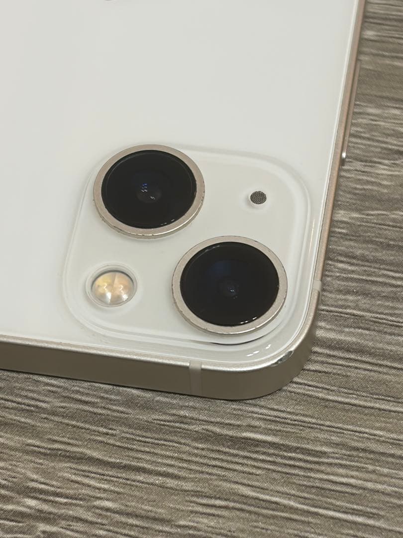 美品 箱付き iPhone13mini 256gb ホワイト SIMフリー