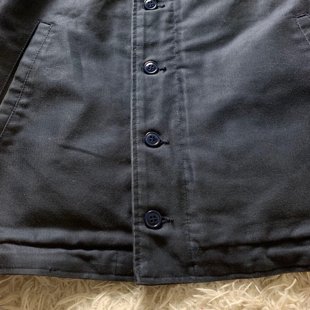 【雰囲気抜群】ヒューストン デッキジャケット N-1 ネイビー 42