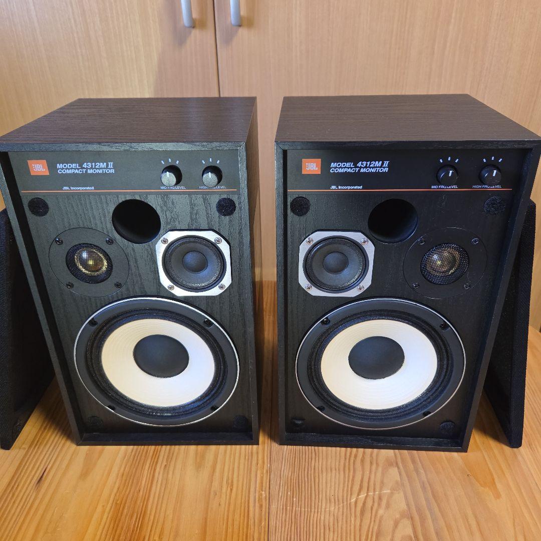 【完動美品】JBL4312M ⅡBKペアスピーカー音出し良好