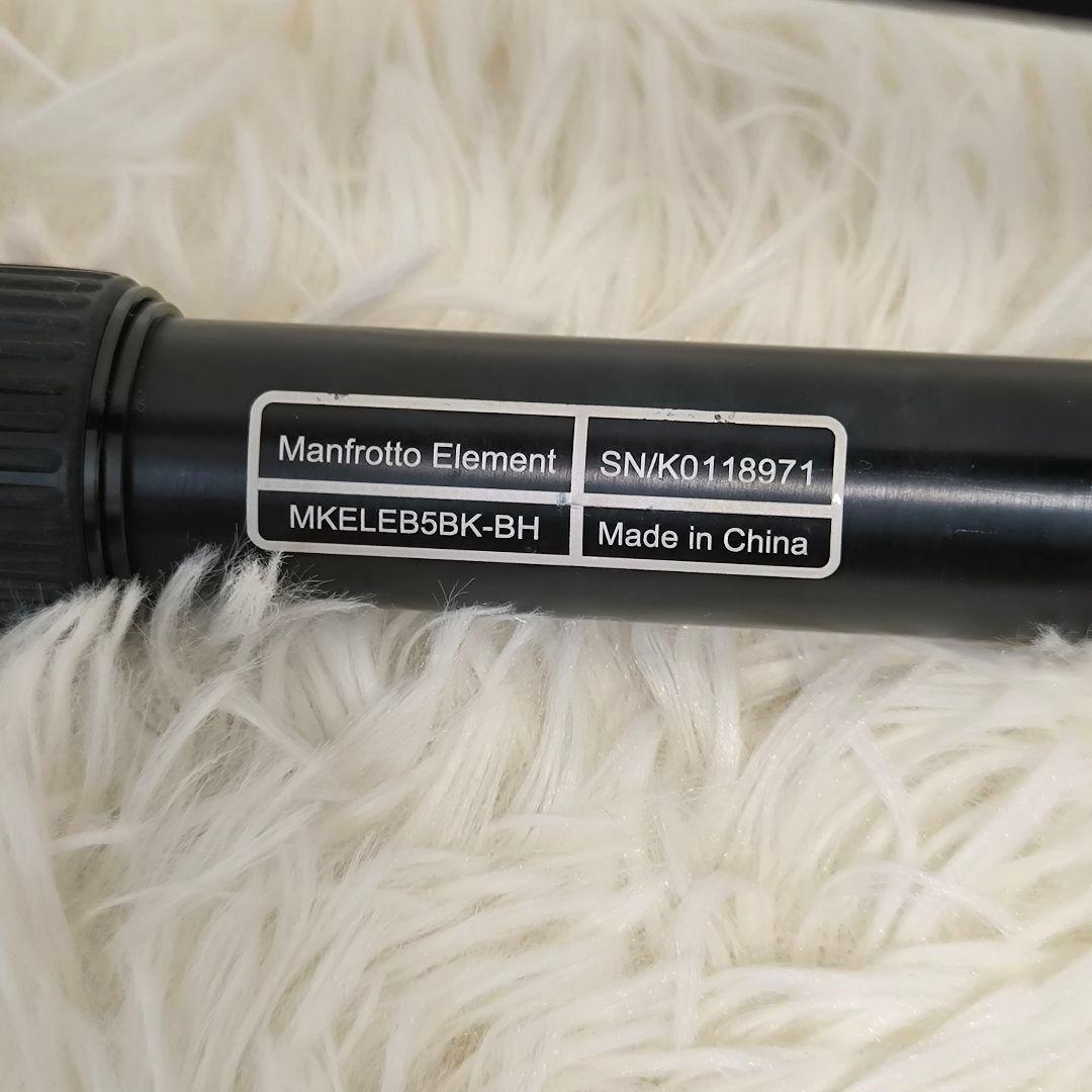 マンフロット Manfrotto トラベル三脚 MKELEB5BK-BH
