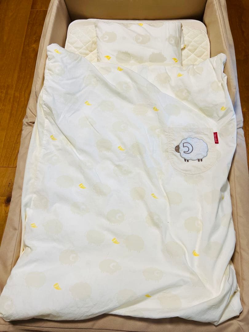 ファルスカ　コンパクトベッドセット　ラージサイ　ベージュ