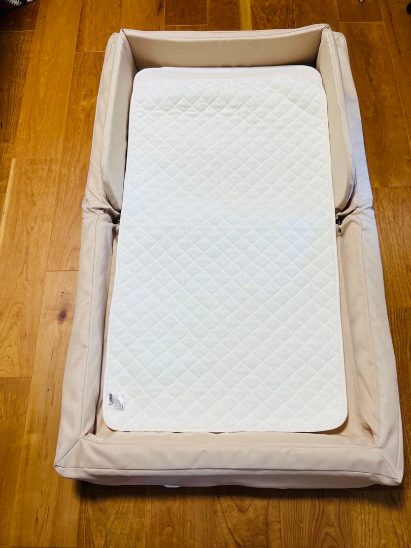 ファルスカ　コンパクトベッドセット　ラージサイ　ベージュ