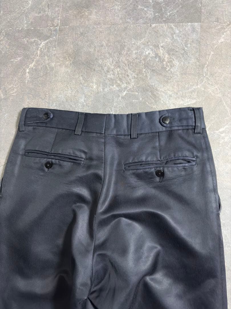 パンツ 00s DRIES VAN NOTEN cotton cupra slacks