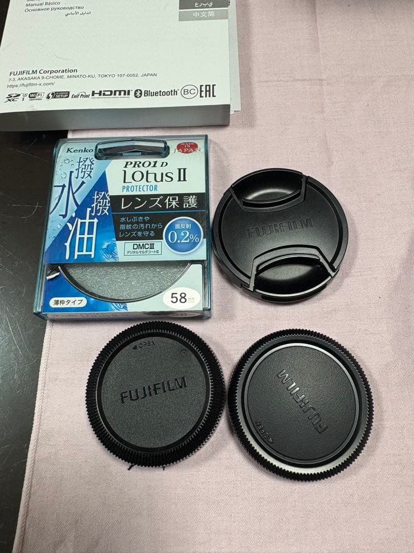 値下げ交渉可　FUJIFILM X-S10 / XF18-55mm フィルター付