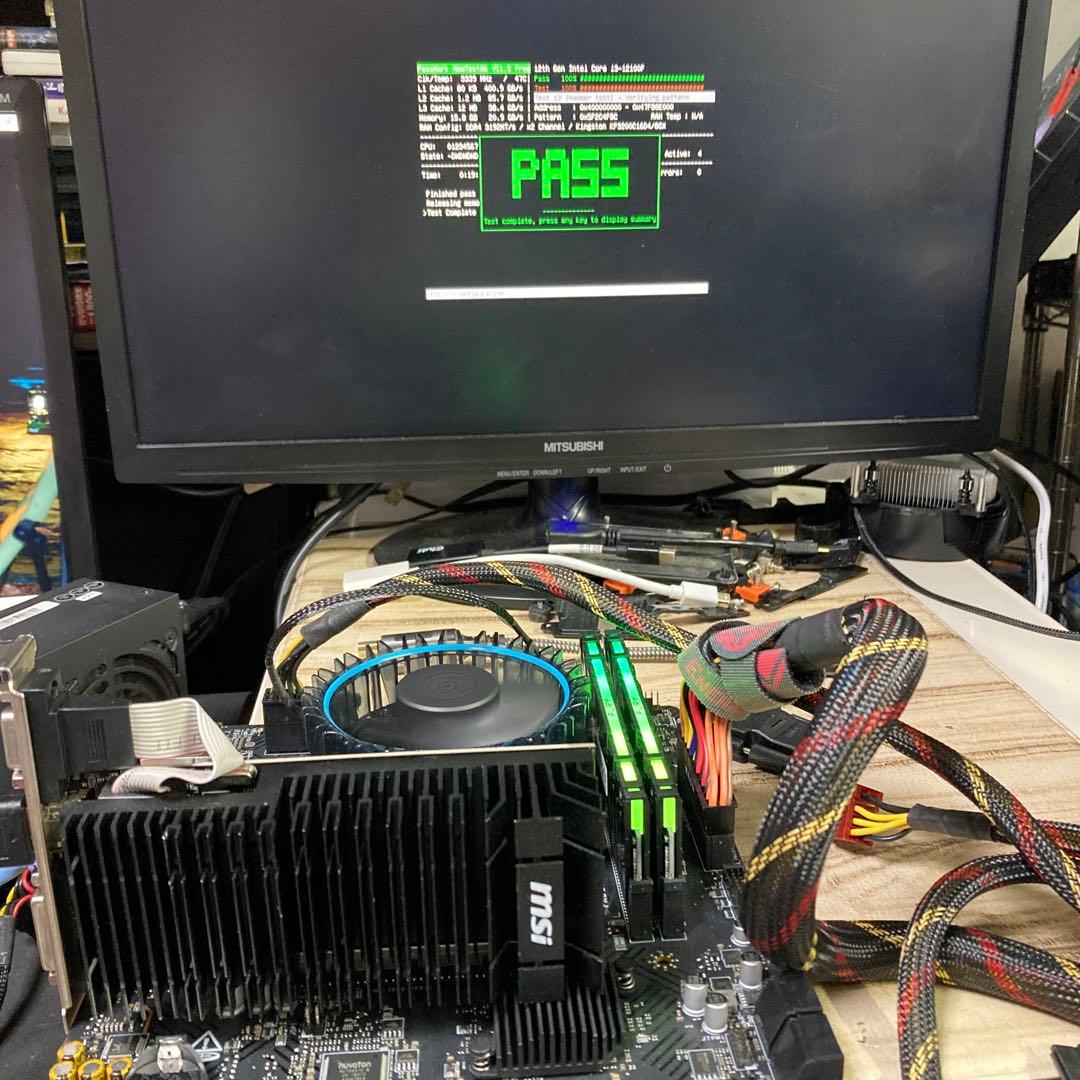 (memtest)FURY RENEGADE ddr4 3200 8gb×2