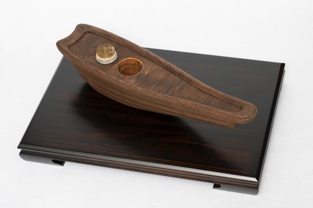 v*e様 華道具 木製 池坊 泊舟 舟形花器