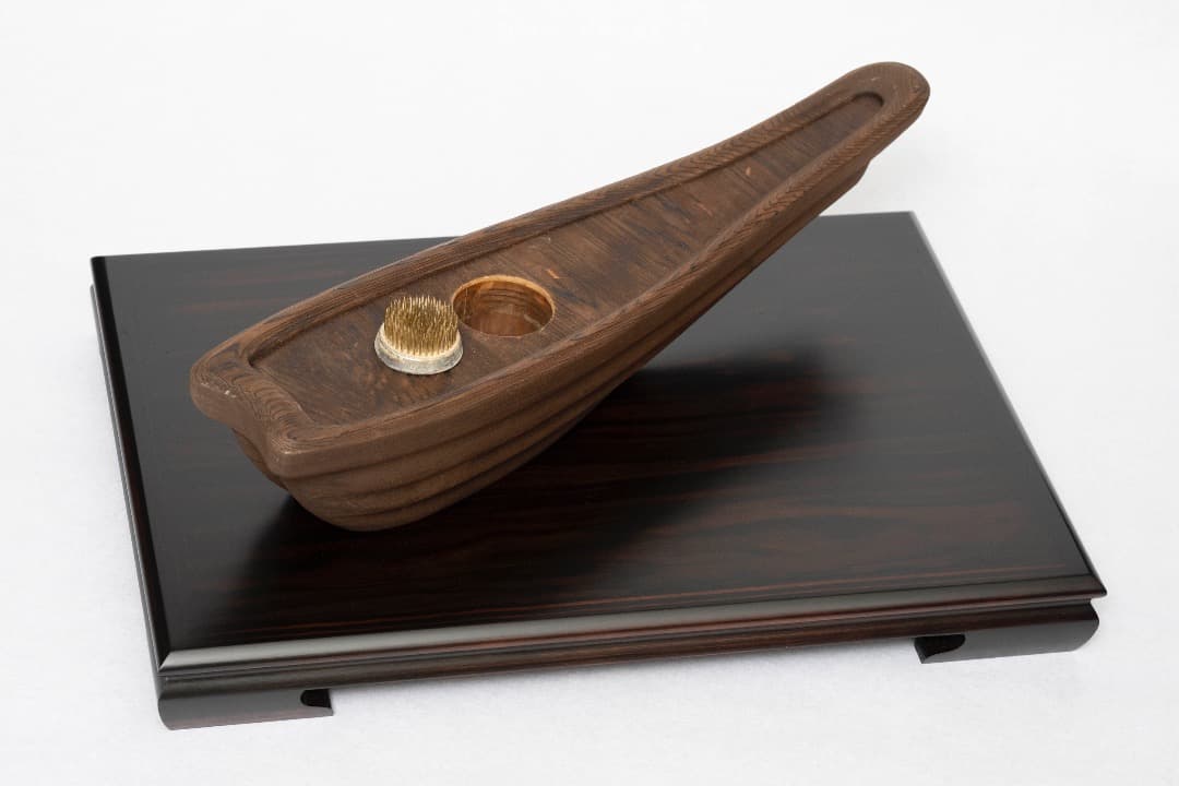 v*e様 華道具 木製 池坊 泊舟 舟形花器