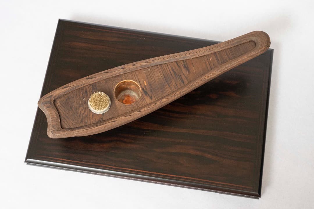 v*e様 華道具 木製 池坊 泊舟 舟形花器