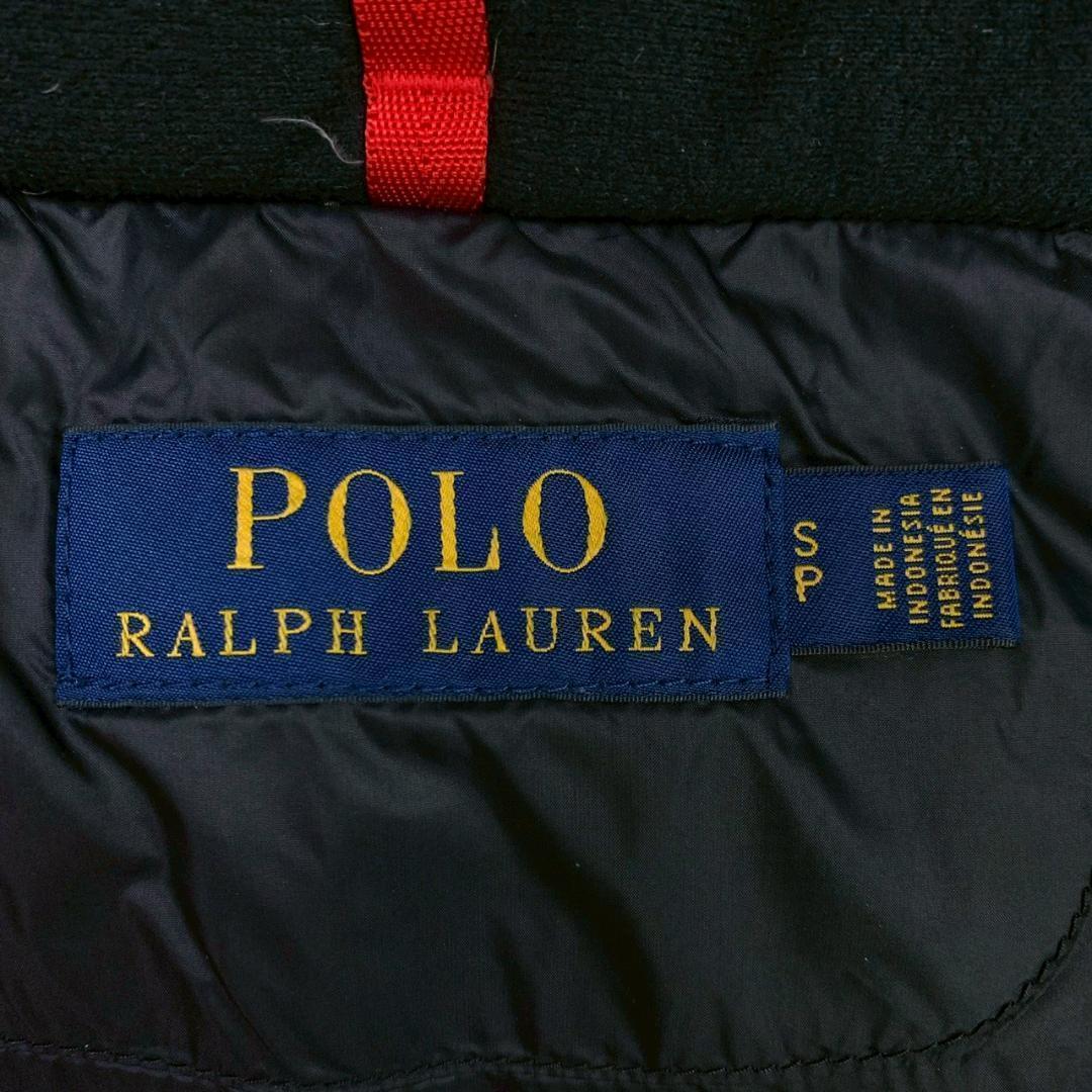 ポロラルフローレン ダウンベスト ポニー刺繍 2way グレー S　D966