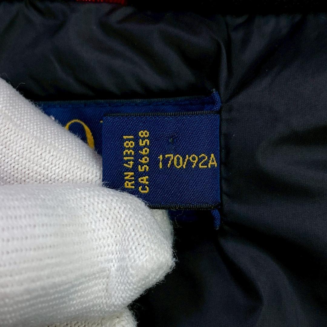 ポロラルフローレン ダウンベスト ポニー刺繍 2way グレー S　D966