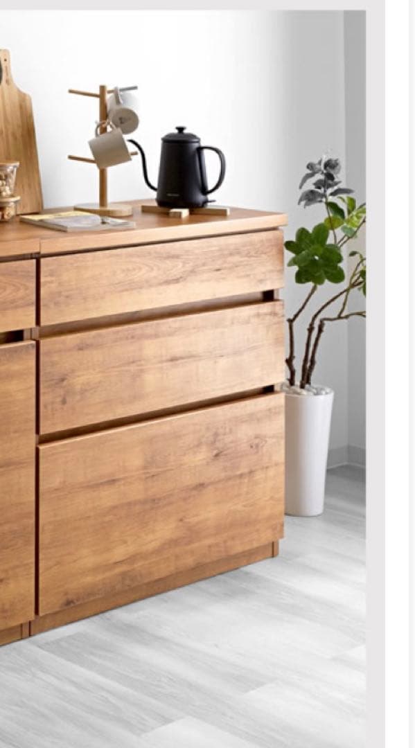 木目調キャビネット