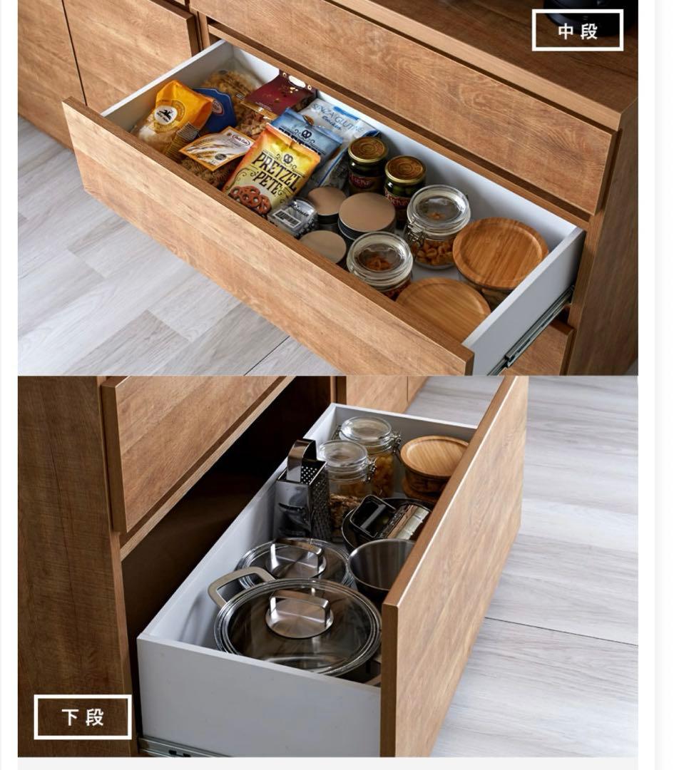 木目調キャビネット