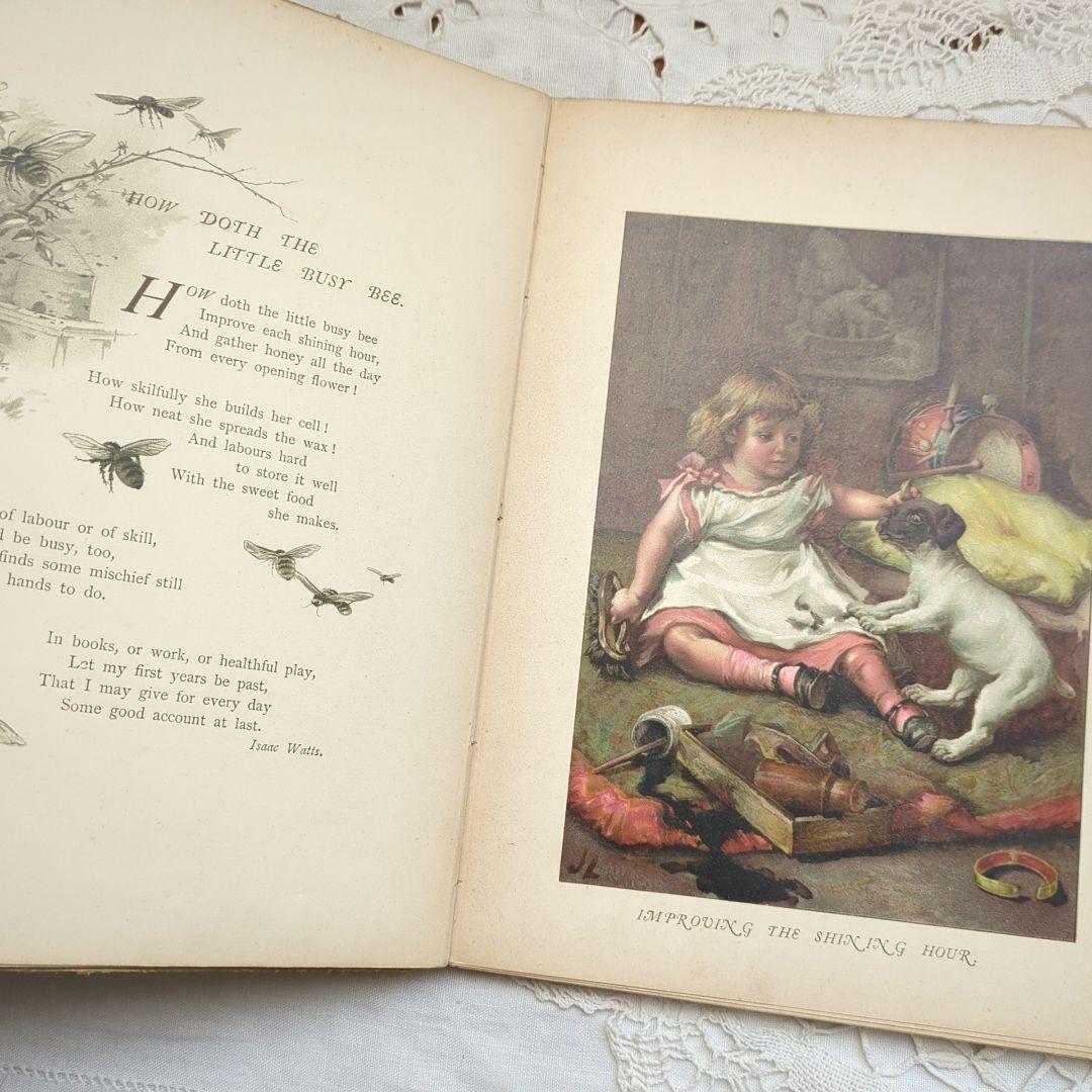 超稀少1890アーネストニスター絵本 初版本 アンティーク ヴィクトリアン 洋書