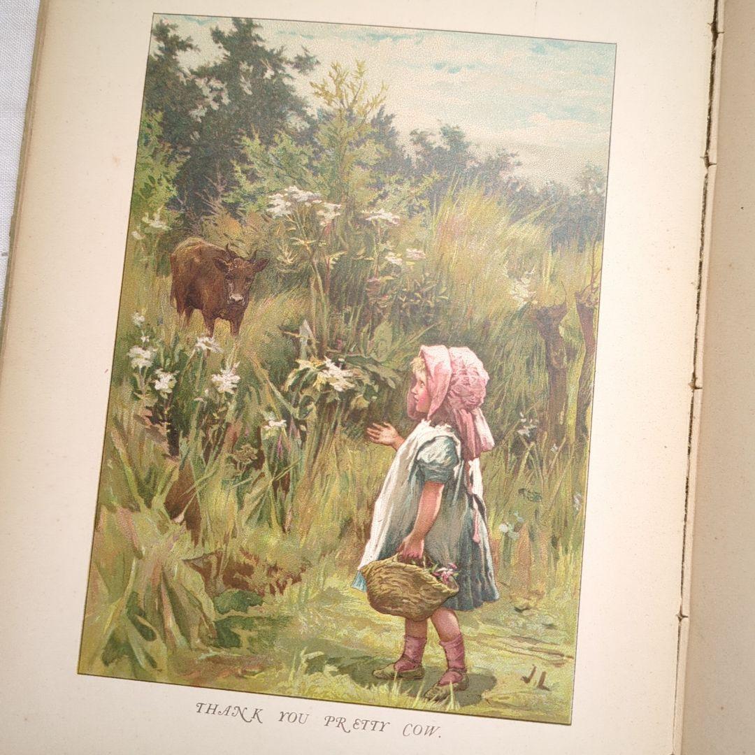 超稀少1890アーネストニスター絵本 初版本 アンティーク ヴィクトリアン 洋書