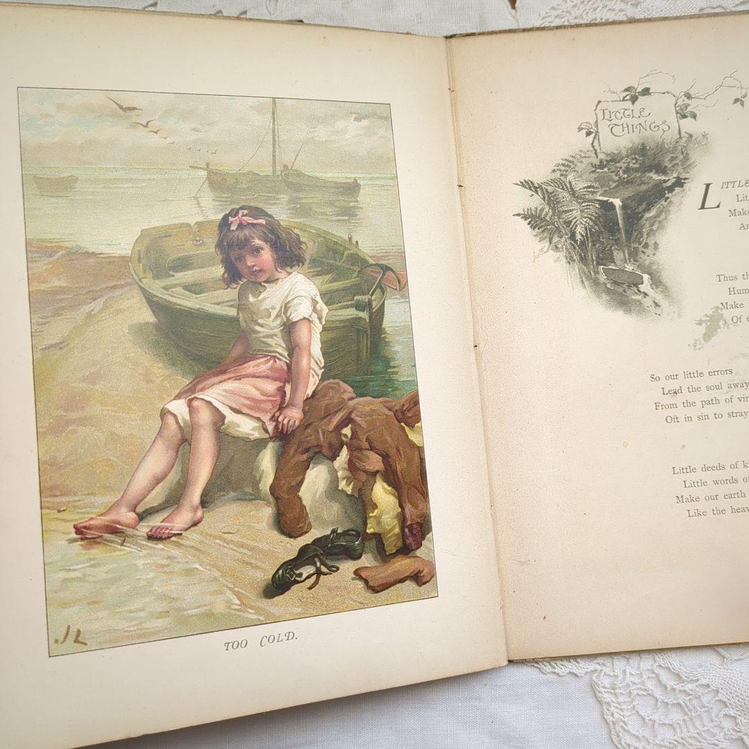 超稀少1890アーネストニスター絵本 初版本 アンティーク ヴィクトリアン 洋書