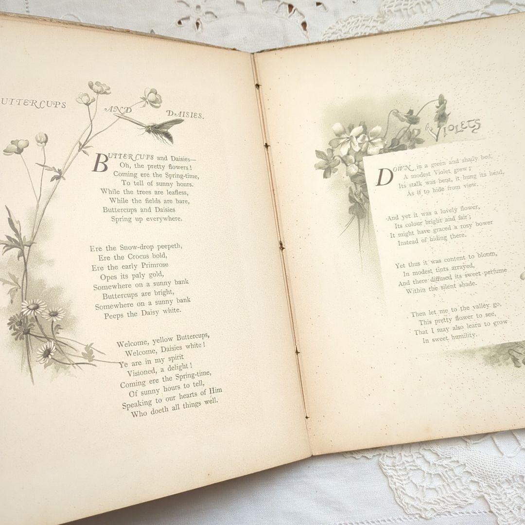 超稀少1890アーネストニスター絵本 初版本 アンティーク ヴィクトリアン 洋書