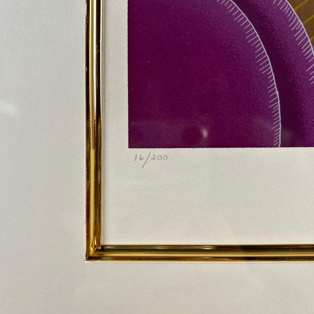 美品 トーマス・マックナイト「ナンタケットルーム」シルクスクリーン 直筆サイン入