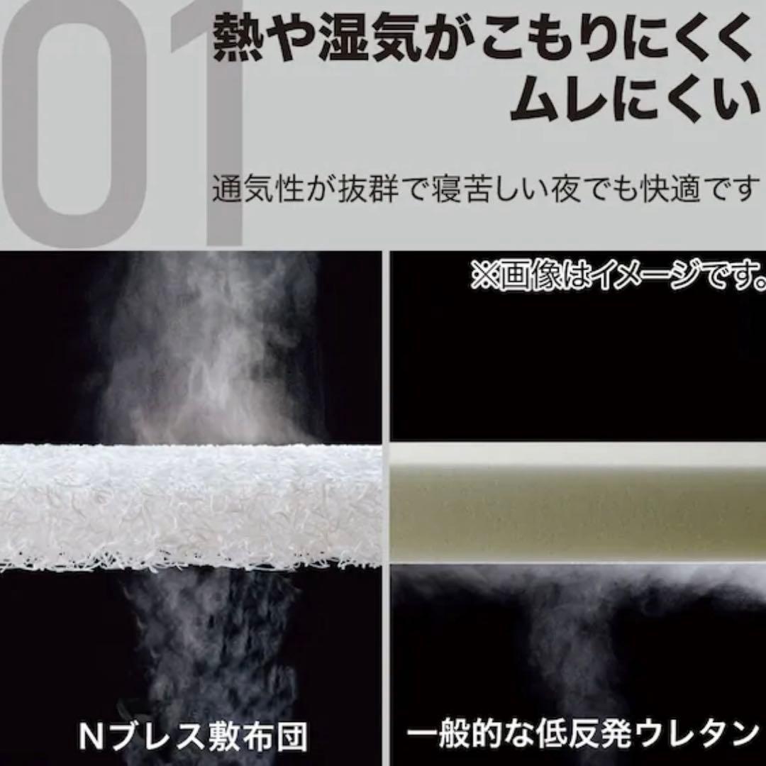 ニトリ マットレス敷き布団　セミダブル　Nブレス