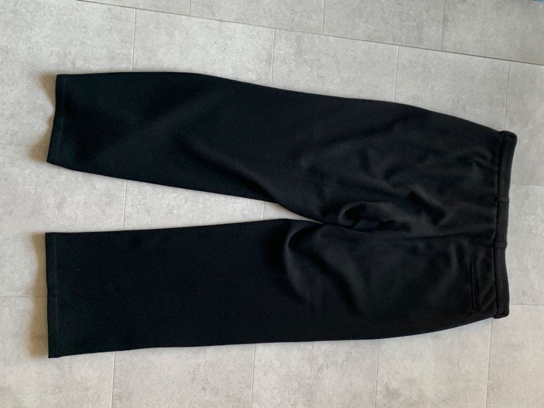 ARMANI COLLEZIONI ウール混 スウェット風 スラックス